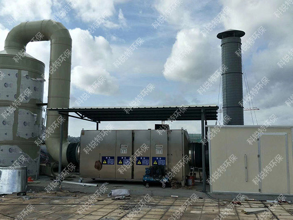 酸堿噴淋塔及UV光解凈化器